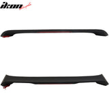 2002-2006 Toyota Camry OEM Style Matte Black LED Rear Trunk Spoiler