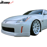 2003-2005 Nissan 350Z INGS Style Paint Glacier Pearl #QX1 Front Lip PU