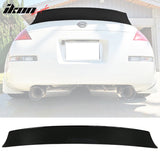2003-2008 Nissan 350Z Fairlady V Style #G41 Black Trunk Spoiler ABS