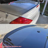 Trunk Spoiler for Benz R230 SL-Class 2003-2011 AMG Style Painted #197 Obsidian Black Metallic ABS