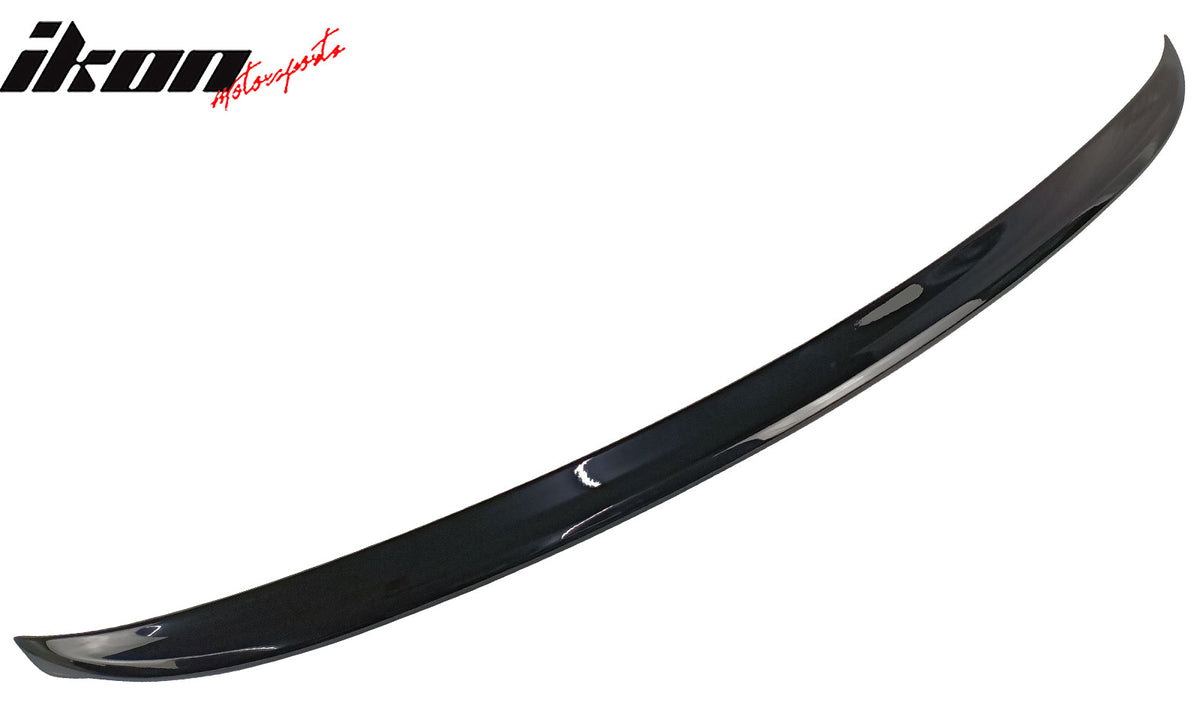 Trunk Spoiler for Benz R230 SL-Class 2003-2011 AMG Style Painted #197 Obsidian Black Metallic ABS
