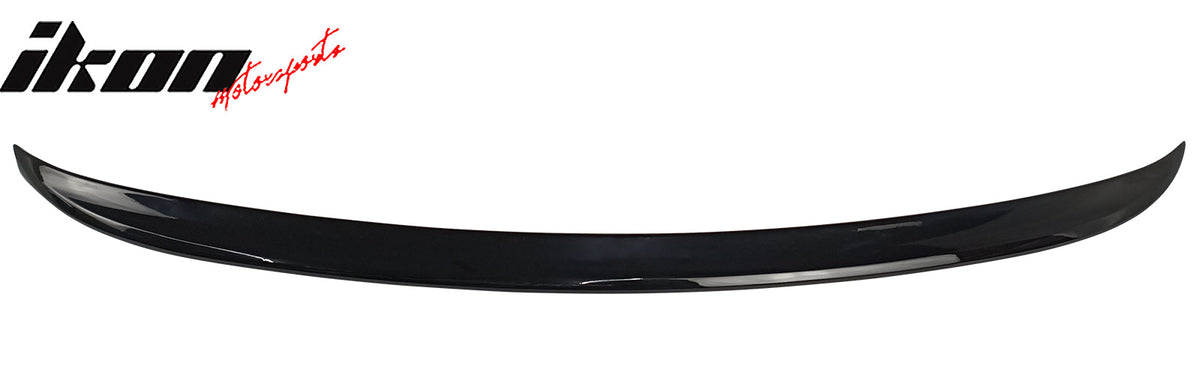 Trunk Spoiler for Benz R230 SL-Class 2003-2011 AMG Style Painted #197 Obsidian Black Metallic ABS