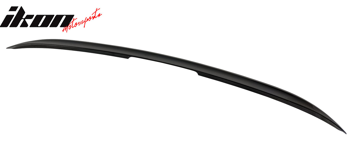 Trunk Spoiler for Benz R230 SL-Class 2003-2011 AMG Style Painted #197 Obsidian Black Metallic ABS