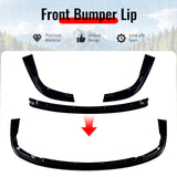 2004-2005 Subaru Impreza WRX STI Style Gloss Black Front Bumper Lip PP