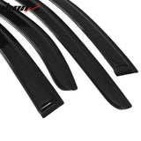 2004-2008 Acura TSX Slim Style Smoke Tinted Visor Windows Acrylic