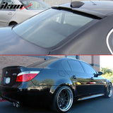 Trunk Spoiler & Roof Wing for BMW E60 2004-2010 AC Style #475 Black ABS