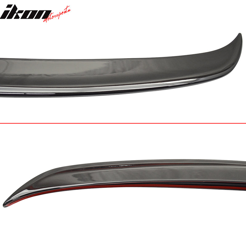 Trunk Spoiler & Roof Wing for BMW E60 2004-2010 AC Style #475 Black ABS