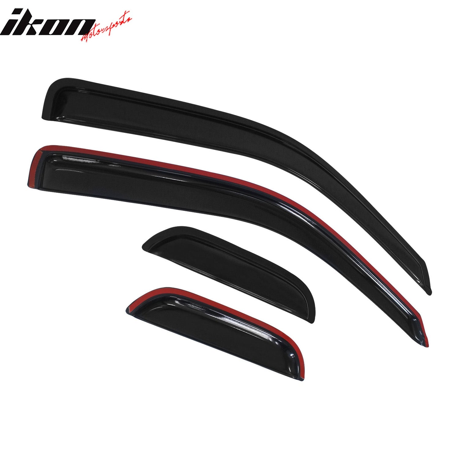 2004-2012 Chevy Colorado GMC Canyon Extended Cab Visor Windows Acrylic