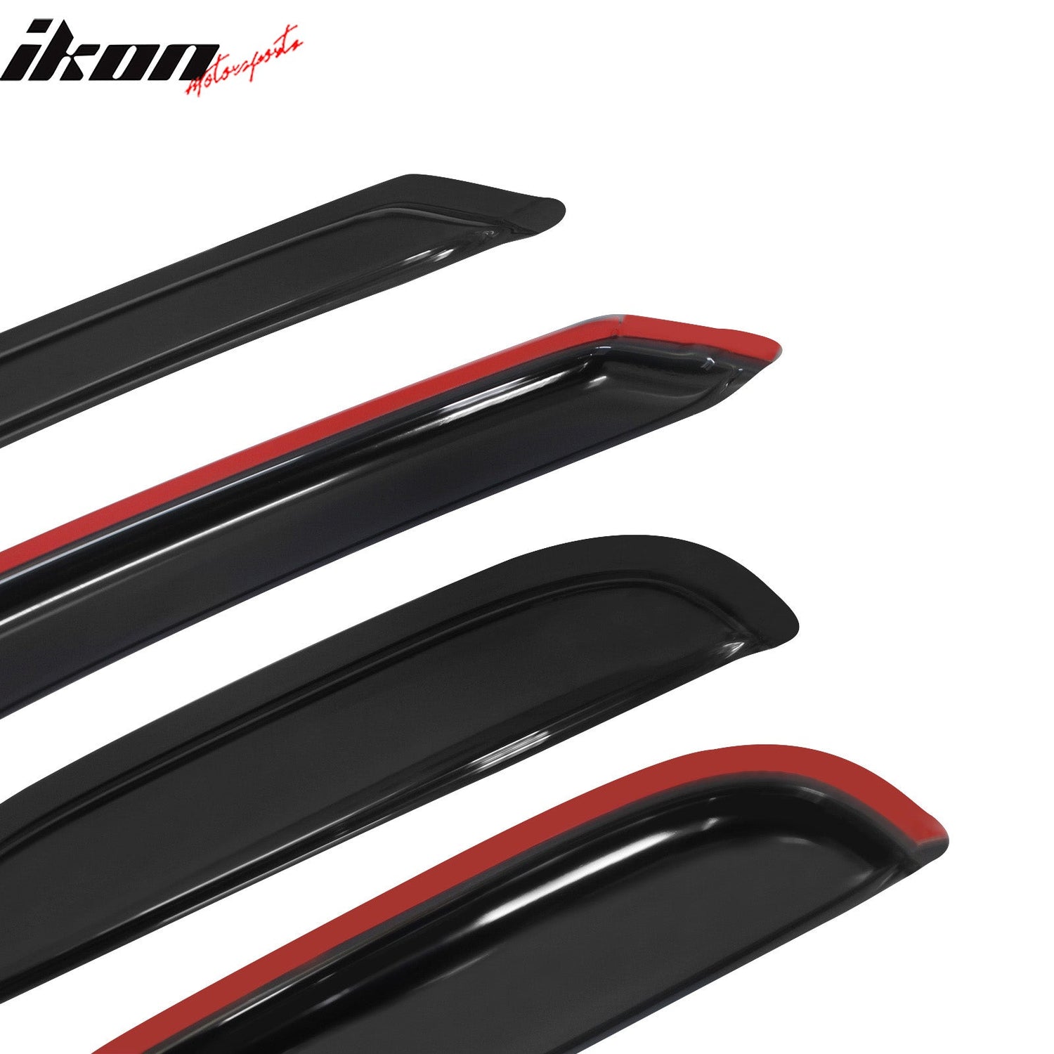 2004-2012 Chevy Colorado GMC Canyon Extended Cab Visor Windows Acrylic