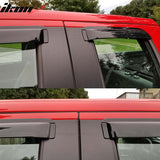 Visor Window Rain Guard for Ford F150 Extended Cab 2004-2014 Acrylic
