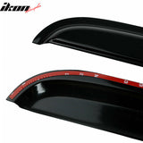 Visor Window Rain Guard for Ford F150 Extended Cab 2004-2014 Acrylic
