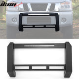 Push Bumper Grille Guard for Nissan TITAN 2004-2015 & Armada 2005-2015 W/LED