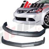2005-2006 Acura RSX DC5 MU Style Unpainted Black Front Bumper Lip PU