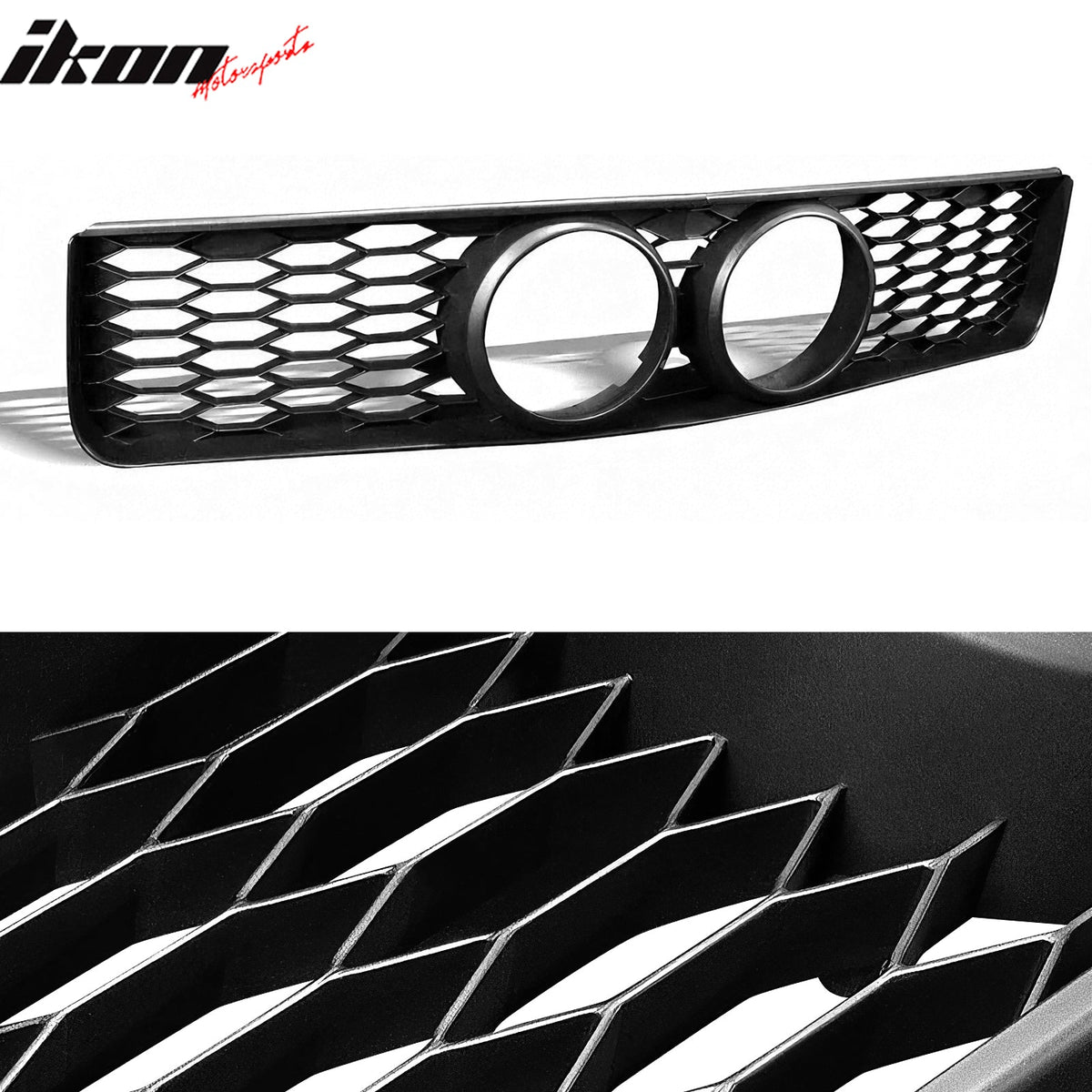 2005-2006 Ford Mustang Honeycomb Style Front Bumper Grille Black PP