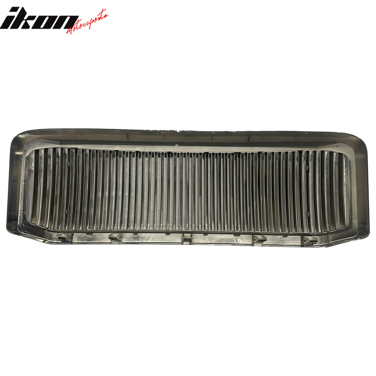 2005-2007 Ford F-250 Vertical Style Front Bumper Grille Chrome ABS