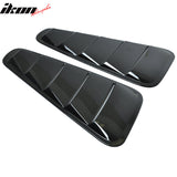 2005-2009 Ford Mustang OEM Style Painted #UA Ebony Window Side Louver