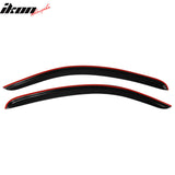 2005-2009 Ford Mustang Slim Style Smoke Tinted Window Visors Acrylic