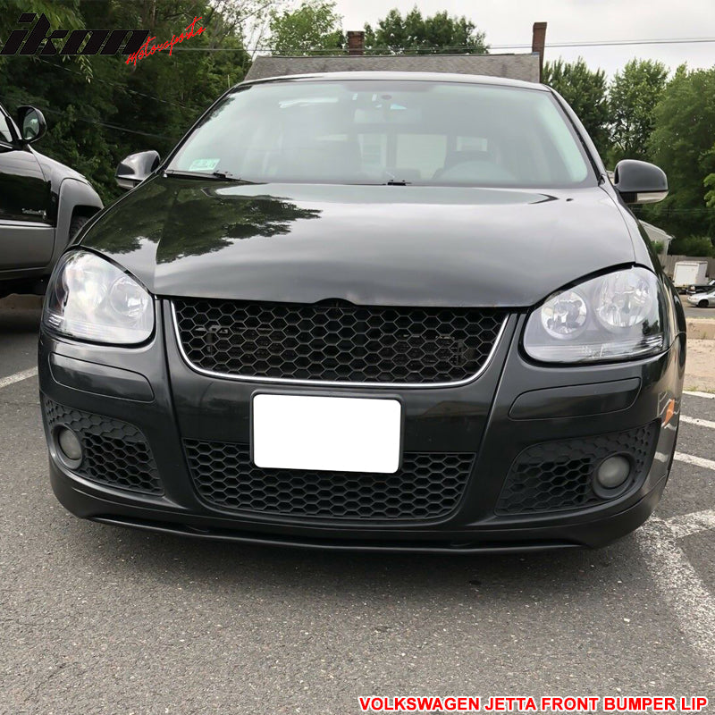 2005-2010 Volkswagen Golf GTI MK5 Euro Style Front Bumper Lip PU