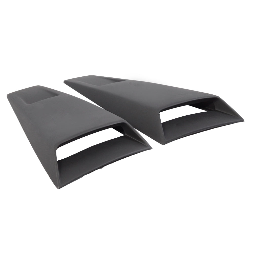2005-2014 Ford Mustang Eleanor Window Side Louvers Scoops PU