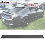 Rear Roof Window Spoiler for Ford Mustang 2005-2014 Unpainted Black PU