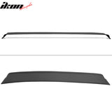Rear Roof Window Spoiler for Ford Mustang 2005-2014 Unpainted Black PU