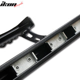2005-2022 Toyota Tacoma Double OE Style Black Running Boards Steel