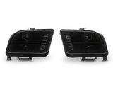 Raxiom Led Halo Projector Headlights; Black Housing; Smoked Lens (05-09 Mustang W/ Factory Halogen Headlights, Excluding Gt500)
