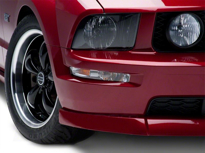 Raxiom Led Halo Projector Headlights; Chrome Housing; Clear Lens (05-09 Mustang W/ Factory Halogen Headlights, Excluding Gt500)
