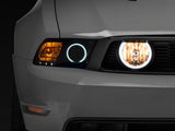 Raxiom Led Halo Fog Lights; Chrome (05-12 Mustang Gt)