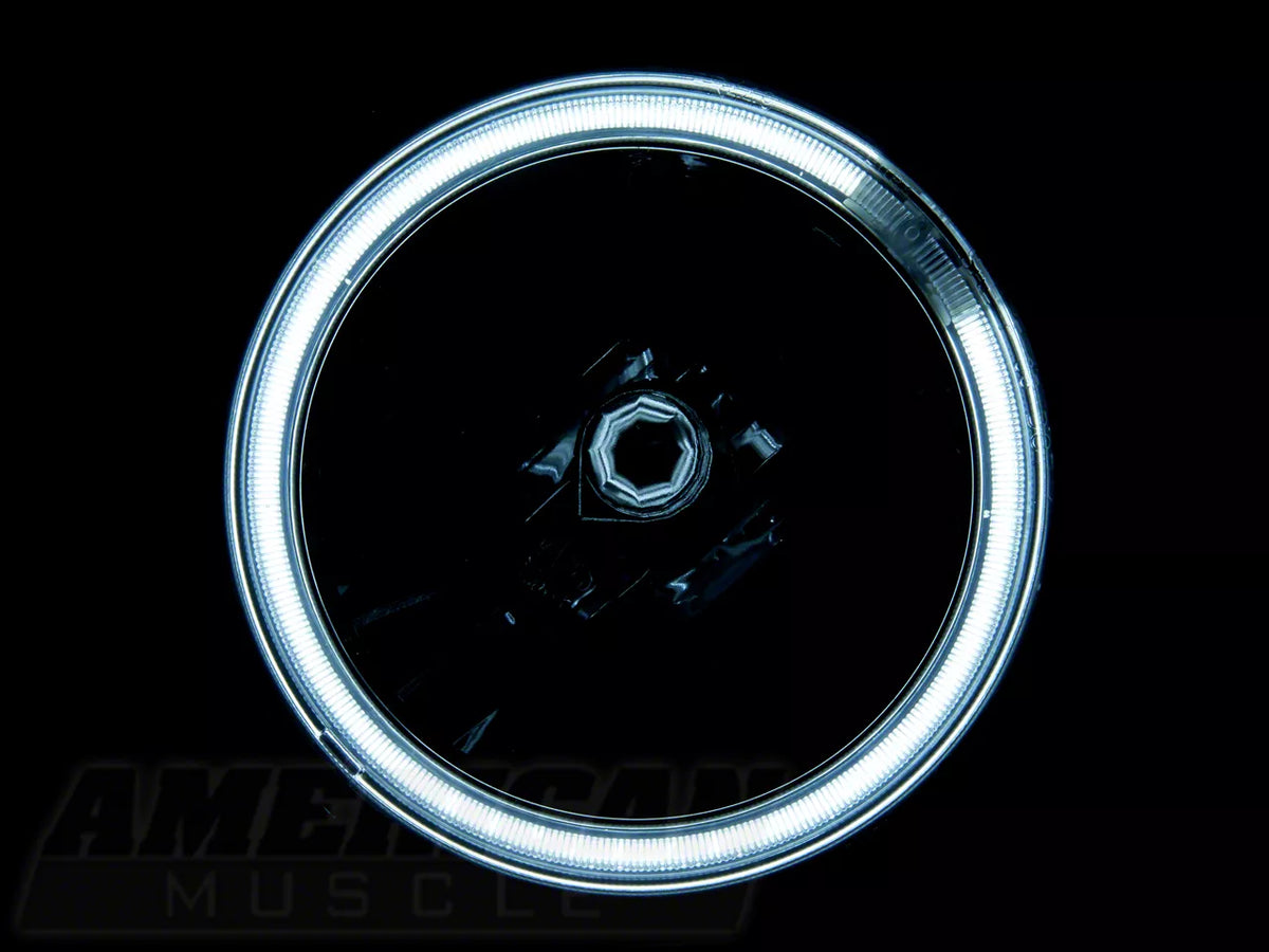 Raxiom Led Halo Fog Lights; Chrome (05-12 Mustang Gt)