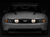 Raxiom Led Halo Fog Lights; Chrome (05-12 Mustang Gt)