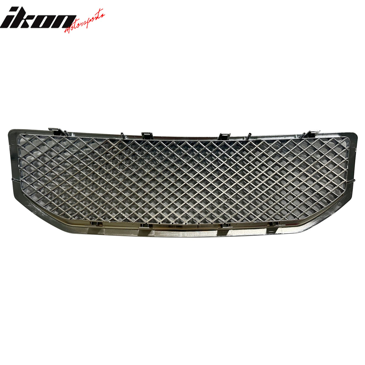 2006-2007 Dodge Caliber Bentley Style Chrome Front Upper Grille ABS