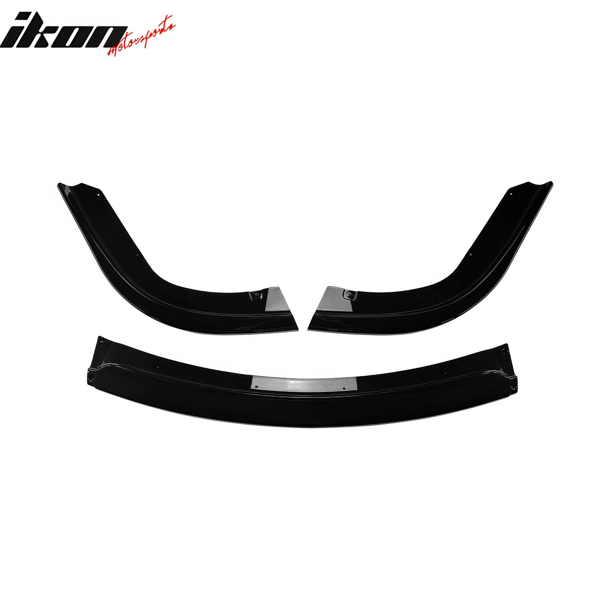 2006-2007 Subaru Impreza WRX STI Style Gloss Black Front Bumper Lip PP