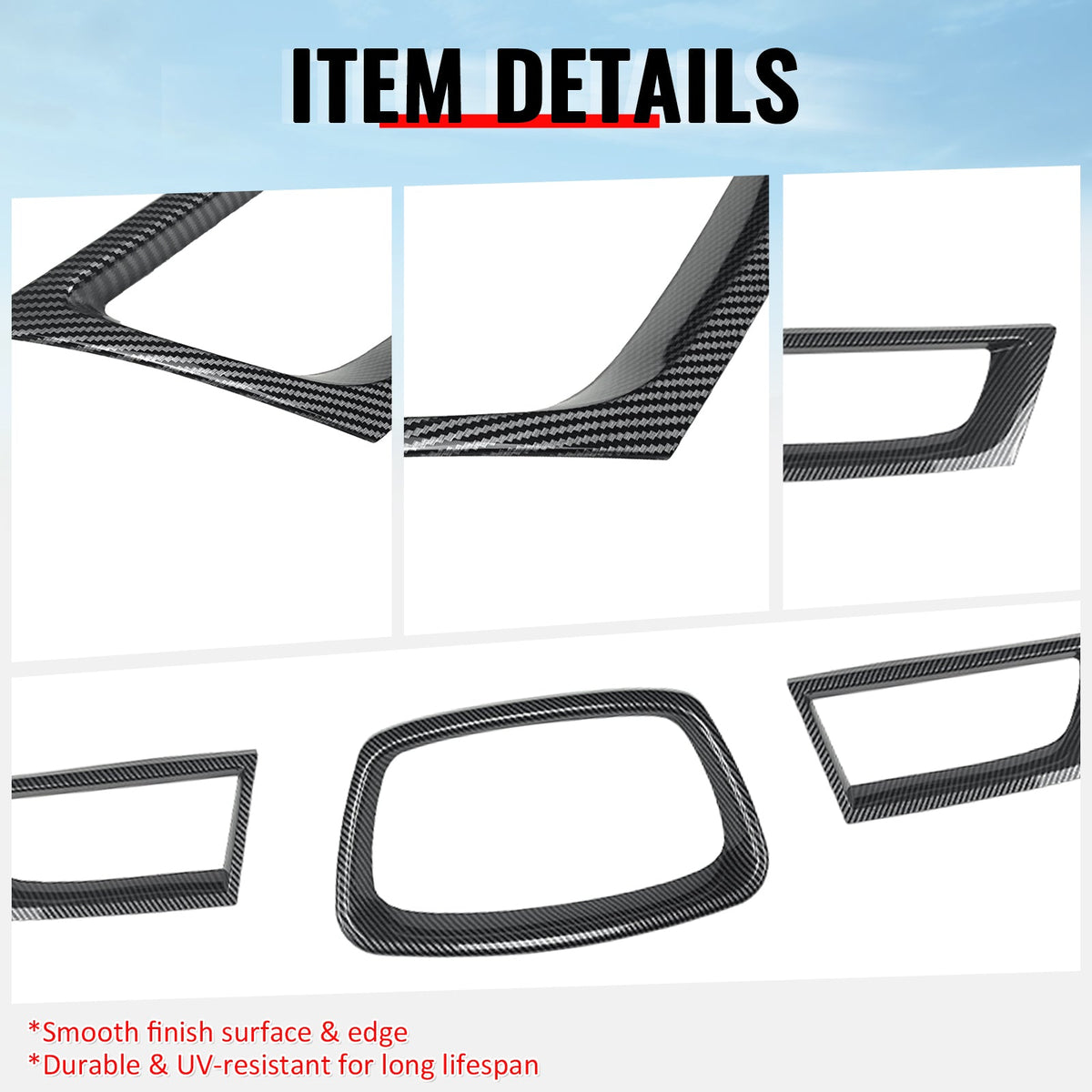 2006-2007 Subaru Impreza WRX OE Carbon Fiber Print Front Grille ABS