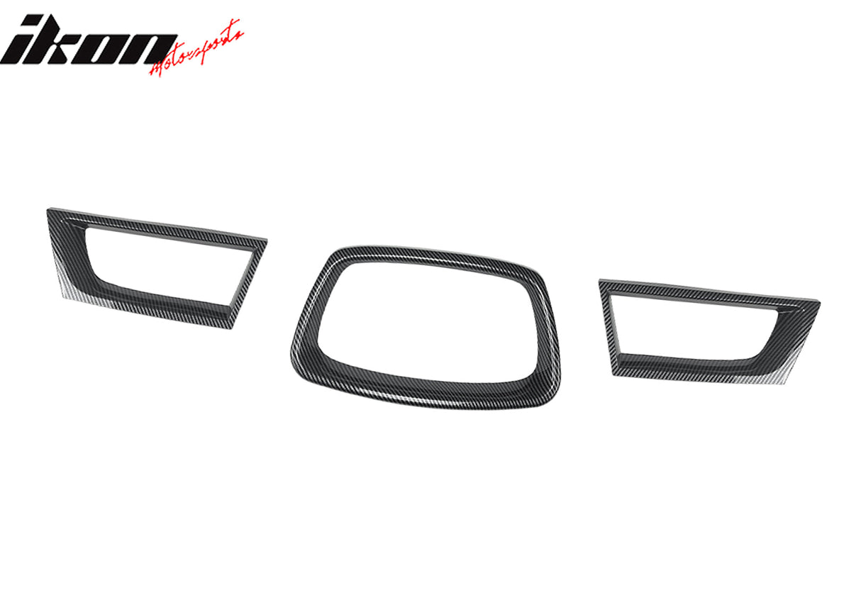 2006-2007 Subaru Impreza WRX OE Carbon Fiber Print Front Grille ABS