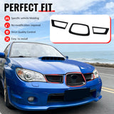 2006-2007 Subaru Impreza WRX OE Gloss Black Front Bumper Grille ABS