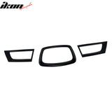 2006-2007 Subaru Impreza WRX OE Gloss Black Front Bumper Grille ABS