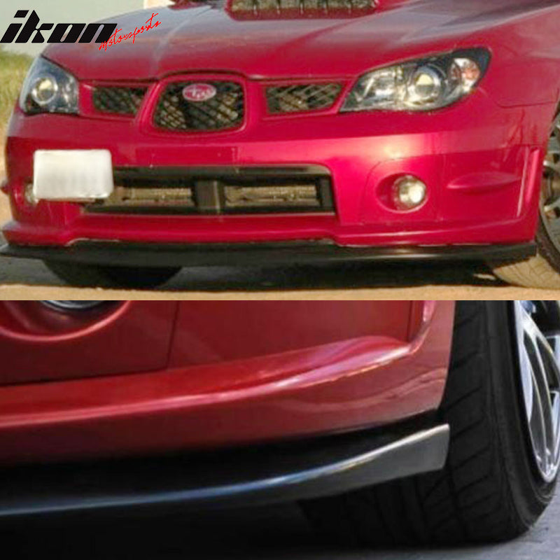 2006-2007 Subaru Impreza WRX STI Front Bumper Lip Splitter