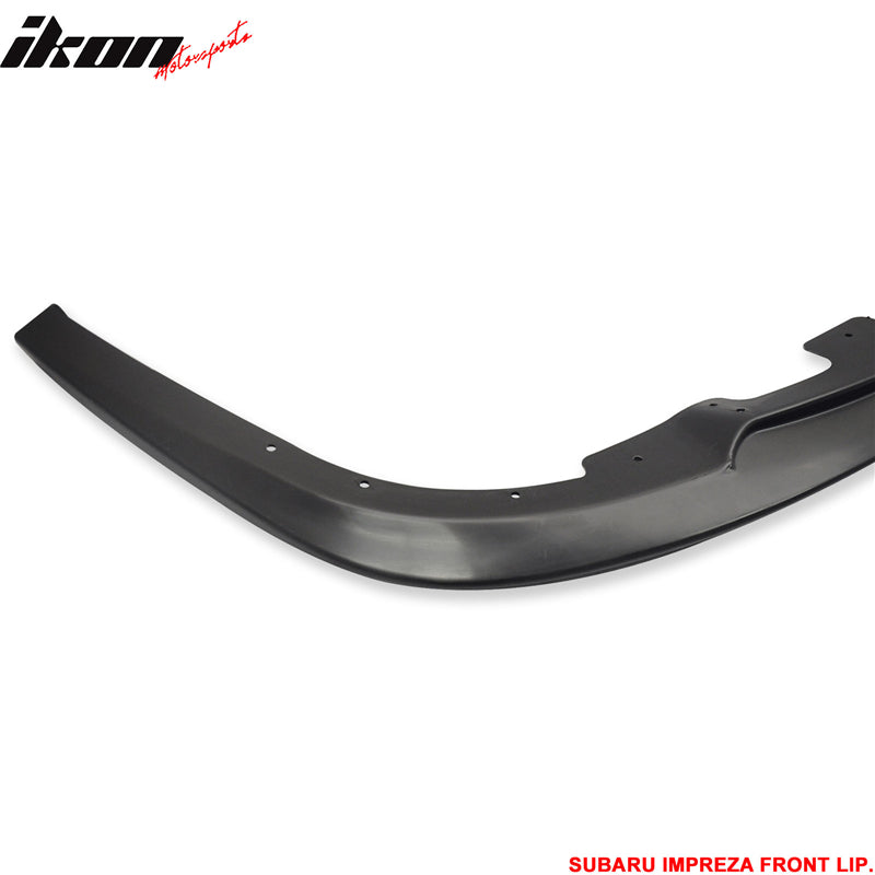 2006-2007 Subaru Impreza WRX STI S204 Unpainted Front Lip Splitter PP