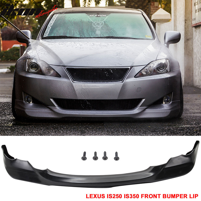 Front Lip Bumper Guard Splitter for Lexus IS250 IS350 2006-2008 MDA Style