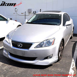 Front Lip Bumper Guard Splitter for Lexus IS250 IS350 2006-2008 MDA Style