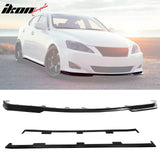 Side Skirts & Front Lip ForÂ 2006-2008 Lexus IS250 IS350 JDM PM Style