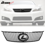 2006-2008 Lexus IS250 IS350 Grill Black Mesh Hood Grille ABS