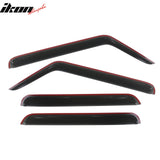 Visor Windows Guard for Jeep Commander 2006-2010 Slim Style Smoke Acrylic