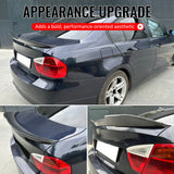 2006-2011 BMW E90 3-Series M3 PSM Carbon Fiber Print Trunk Spoiler ABS