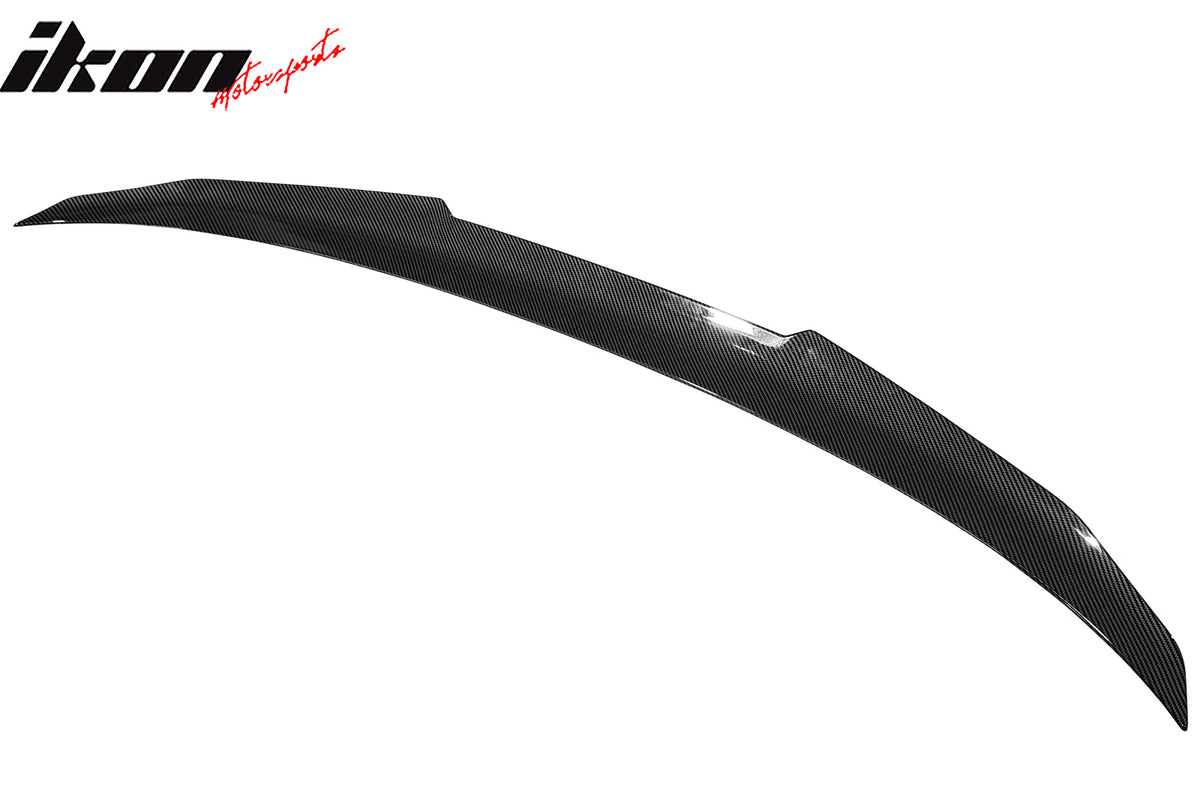 2006-2011 BMW E90 3-Series M3 PSM Carbon Fiber Print Trunk Spoiler ABS