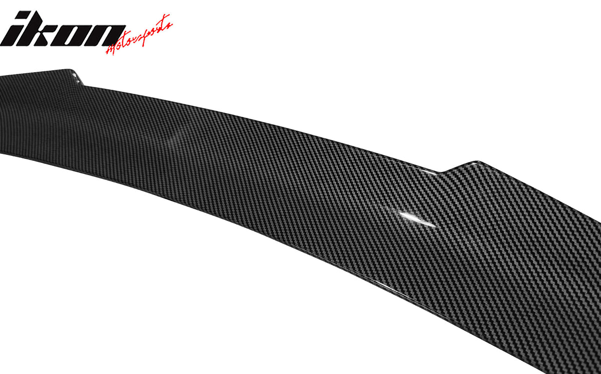 2006-2011 BMW E90 3-Series M3 PSM Carbon Fiber Print Trunk Spoiler ABS