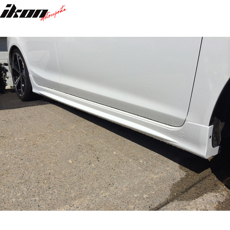 2006-2011 Honda Civic Coupe Mugen Style Side Skirt Extension PU