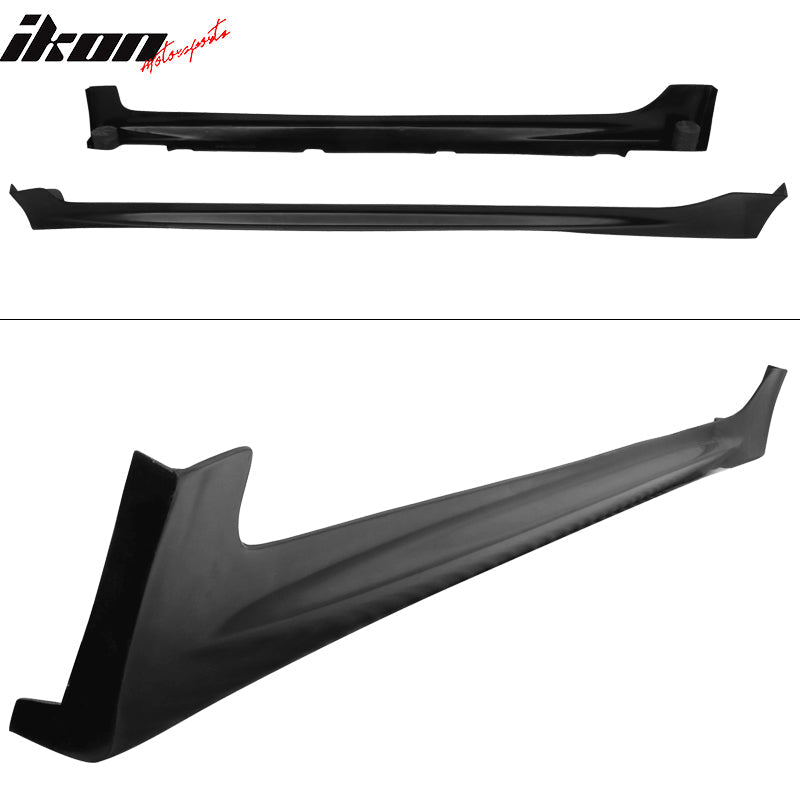 2006-2011 Honda Civic Coupe Mugen Style Side Skirt Extension PU