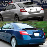 2006-2011 Honda Civic Coupe Trunk Spoiler w/ 3rd Brake LED Light  ABS